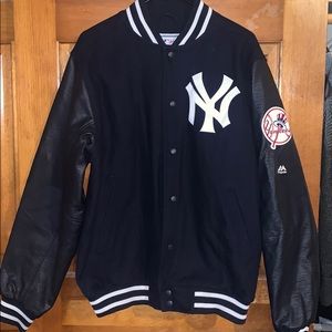 New York Yankees Majestic On-Field Varsity Jacket